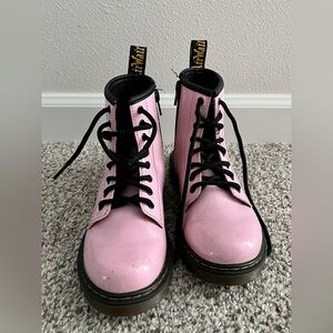 Dr. Martens Light Pink Combat Boots
